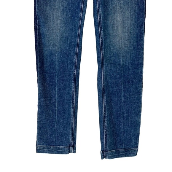 Rachel Comey Tux Stripe Denim High Waist Skinny Jeans Size 0 - Picture 5 of 9